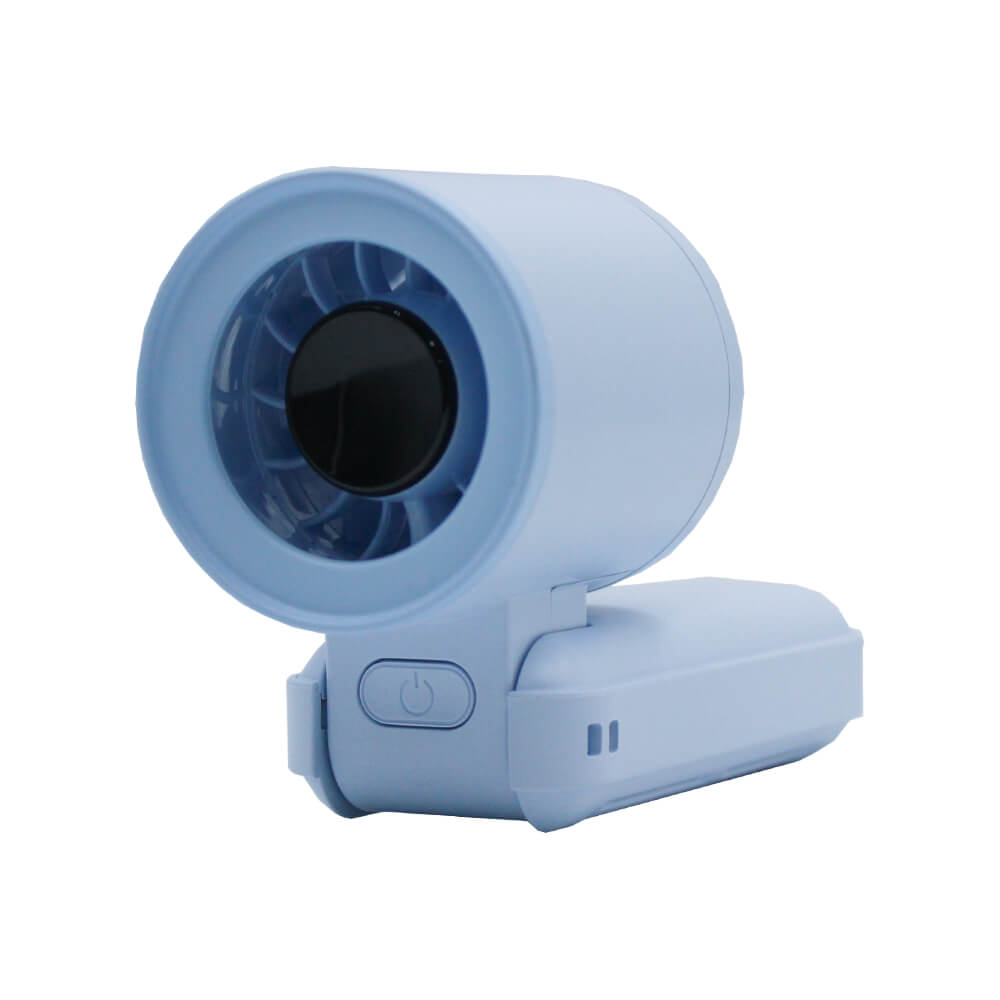 พัดลมพกพา SONAR FLYBIRD รุ่น RD18 แบตเตอรี่ 3000mAh ลมแรง 5 สปีด สีฟ้า_5